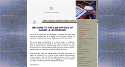 Desktop Screenshot of battermanlaw.com